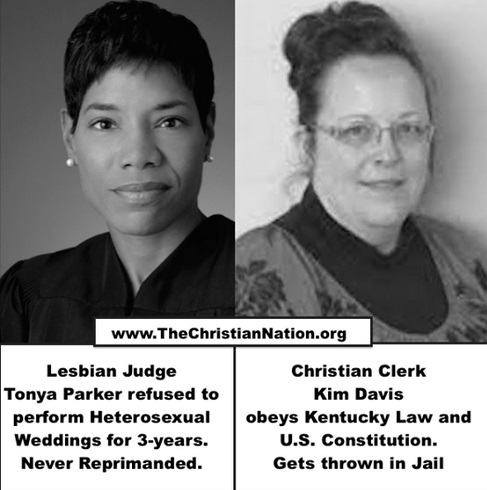 Tonya Parker vs Kim Davis