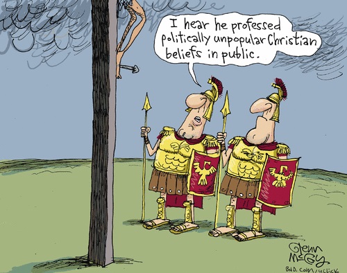 TOON Jesus unpopular politics