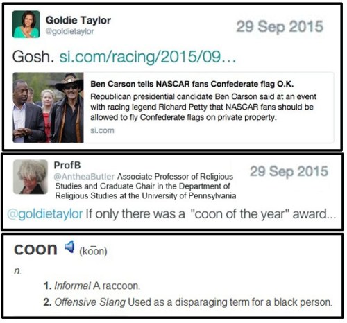 2015_09 29 Butler tweet Benson coon