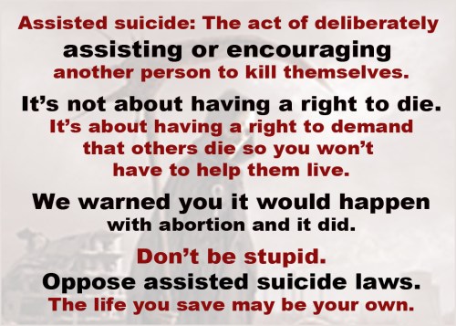 ASSISTED SUICIDE no