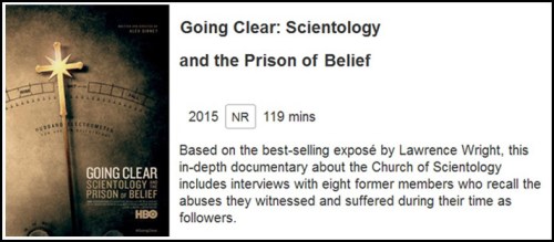 MOVIE Going Clear Scientology