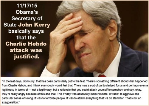 2015_11 17 Kerry says Hebdo justified