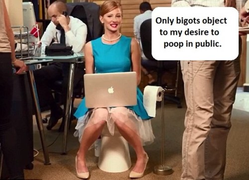 Poop in public