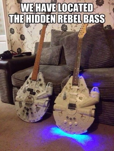 SCI FI STAR WARS We have located hidden rebel bass