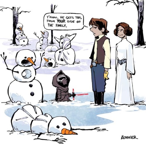 CALVIN star wars