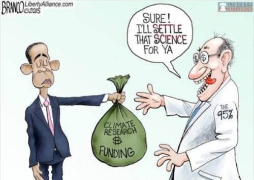 Climate research funding toon