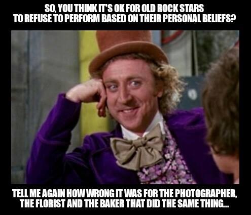 Bruce Springsteen come uppance