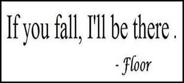 PHYSICS If you fall, I'll be there