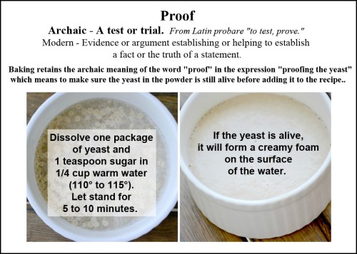 Proof yeast