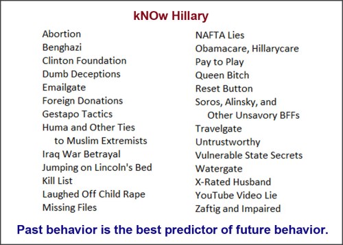 kNOw Hillary