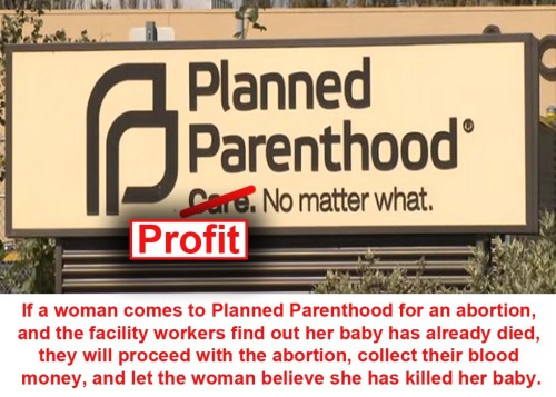 PP aborting dead babies