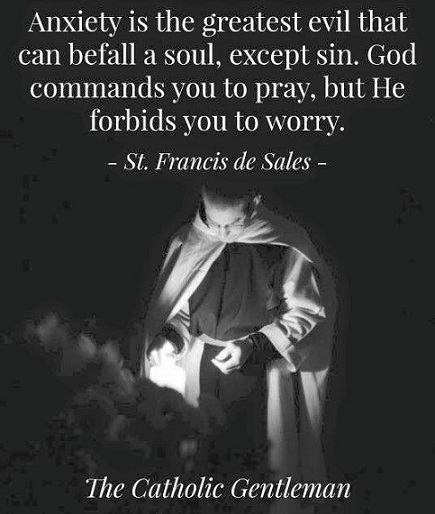 St Francis de Sales quote