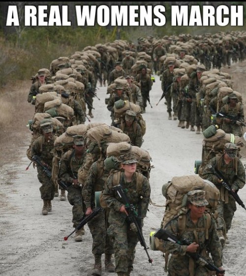 A real women's march