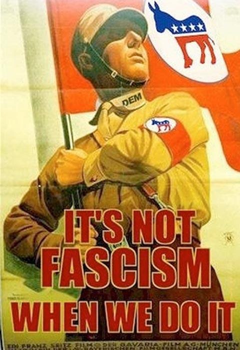 DEM It's not fascism when we do it