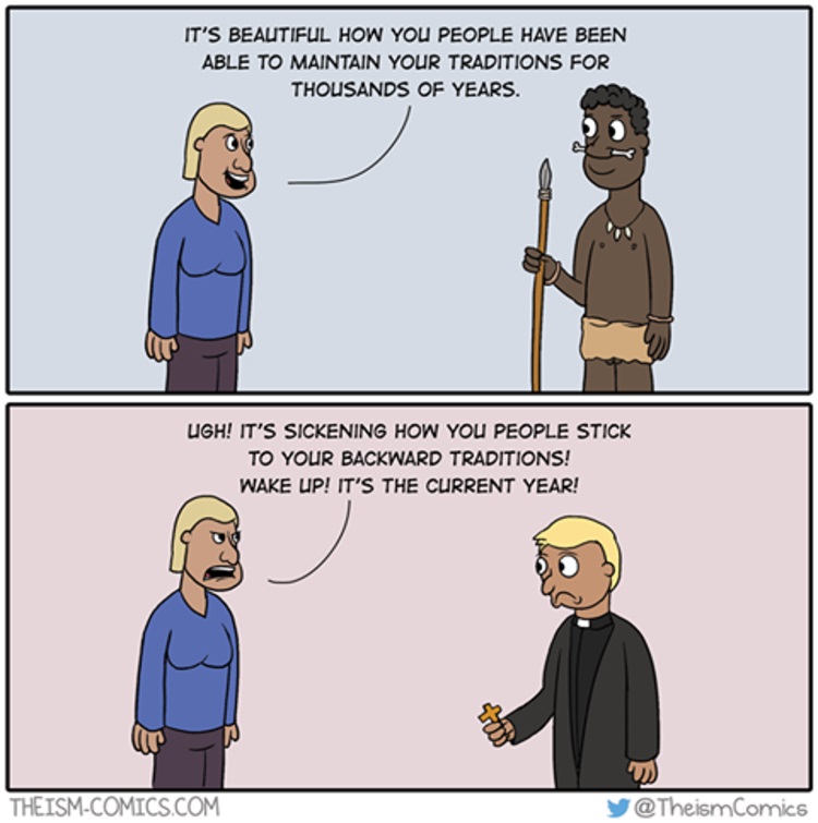 Liberal hypocrisy - religion