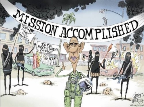 OBAMA ISIS Obama mission accomplished