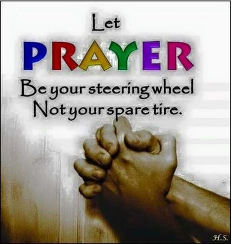 Prayer steering wheel not spare tire