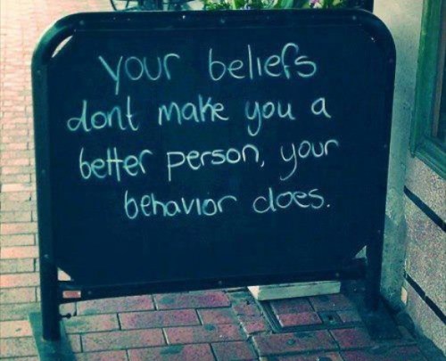 Beliefs and Behavior