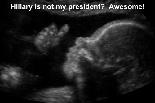 Hillary not my president Awesome