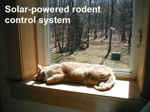 CAT Solar powered rodent control system - from KK