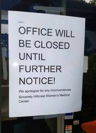 2017_06 Hillcrest closed