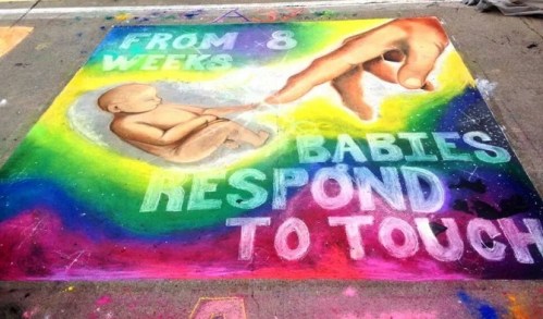 Babies respond to touch