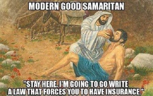 OBAMACARE modern good samaritan
