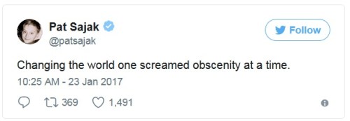 2017_01 23 Pat Sajak screamed obscenity