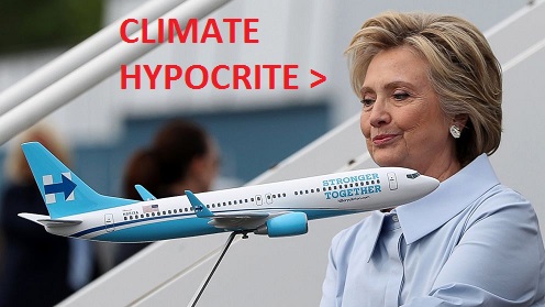 2017_07 Hillary climate hypocrite