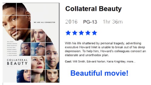 MOVIE Collateral Beauty