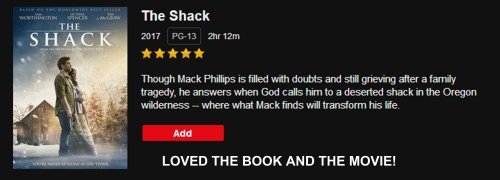 MOVIE The Shack