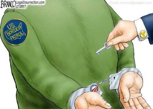 BORDER PATROL 2017 Trump frees Border Patrol by Branco