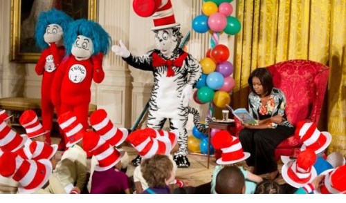 2015 Michelle Obama Dr Seuss