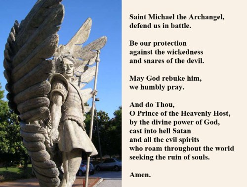 Prayer to St Michael
