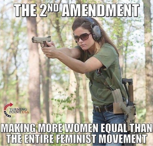 GUNS 2d Amendment and feminism