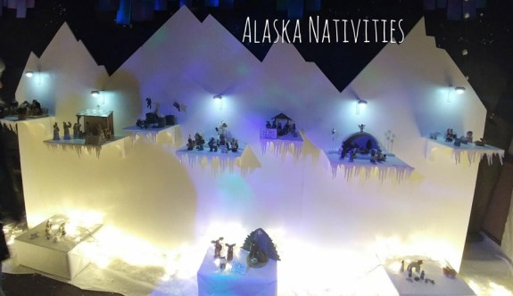 2017_12 03 Nativity display - Alaska themed