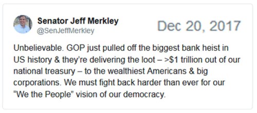 2017_12 20 Jeff Merkley tax tweet