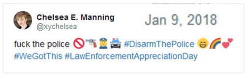 2018_01 09 Chelsea Manning LEO tweet