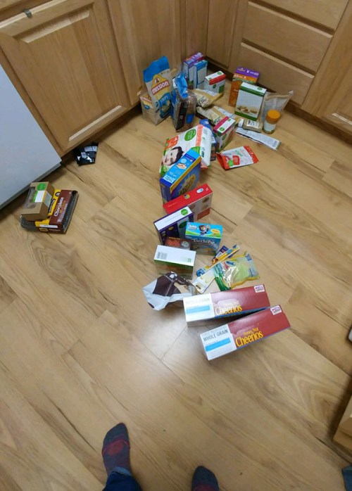 2018_01 23 Perfume on groc bag