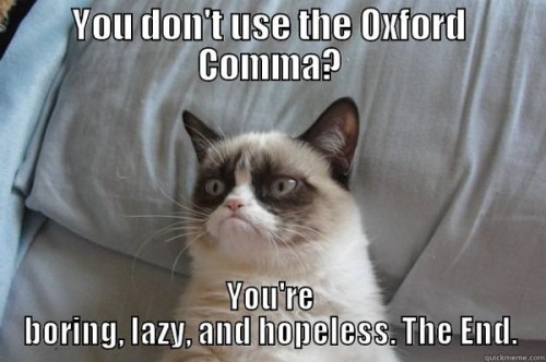 Comma boring lazy