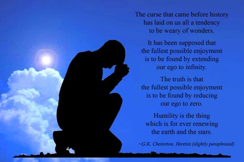 HUMILITY by Chesterton