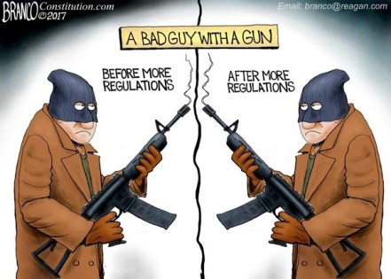 2017 A Bad Guy with a Gun by Branco