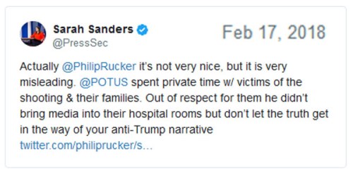 2018_02 17 Sanders tweet