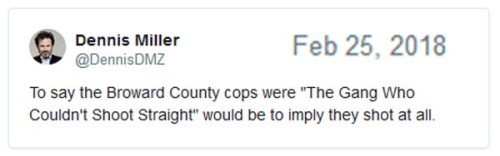 2018_02 25 Dennis Miller tweet