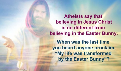 Jesus vs Easter Bunny