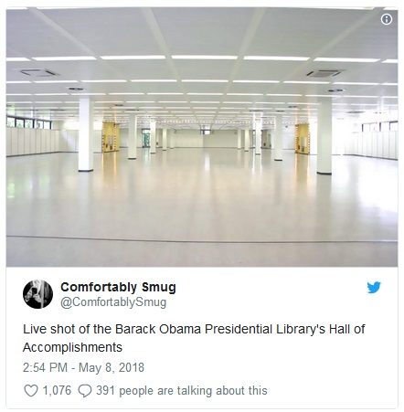 2018_05 08 Obama Library tweet