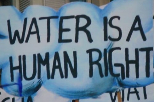 2018_05 18 Water is a human right