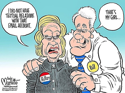 2016 Clinton toon