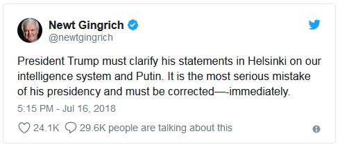 2018_07 16 Gingrich tweet