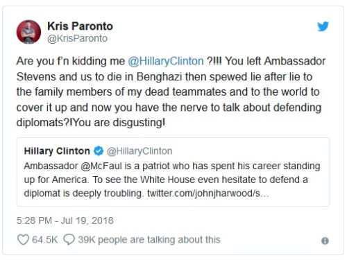 2018_07 19 Tanto v Hillary